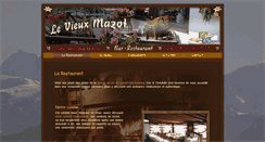Desktop Screenshot of le-vieux-mazot.fr